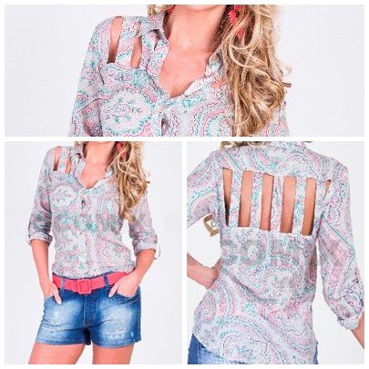 Camisa Detalhe Costas