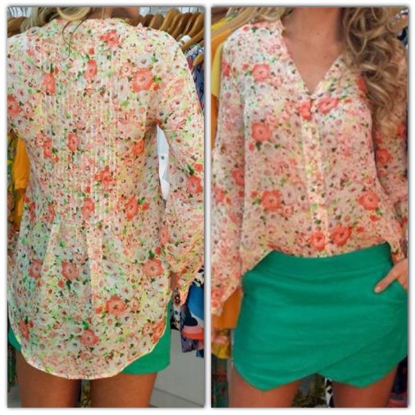 Camisa Plissada