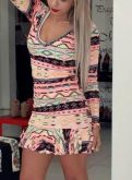 Vestido Babado (Rosa)